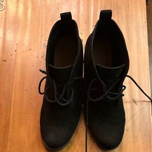 Black Suede Ankle Boots